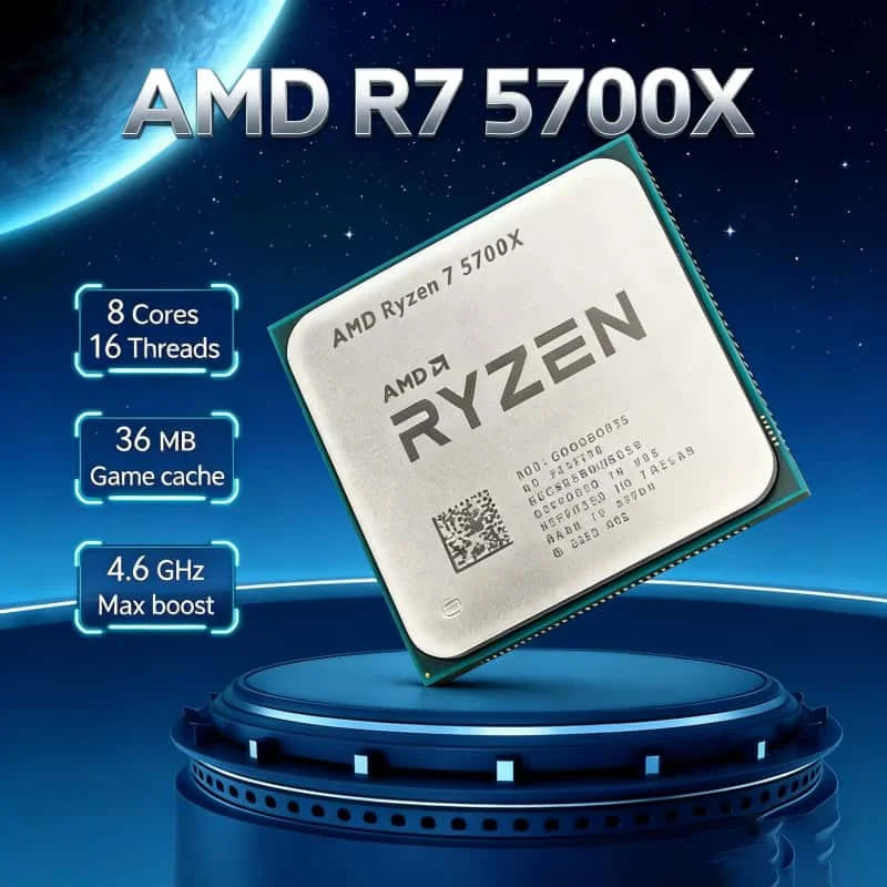 Amd Cpu Ryzen 7 - معالج AMD Ryzen 7 5700X R7