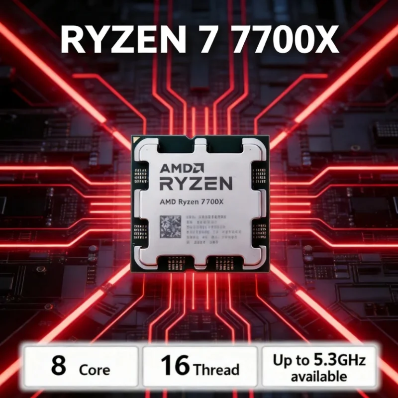Amd Cpu Ryzen 7 - معالج AMD Ryzen 7 7700X R7