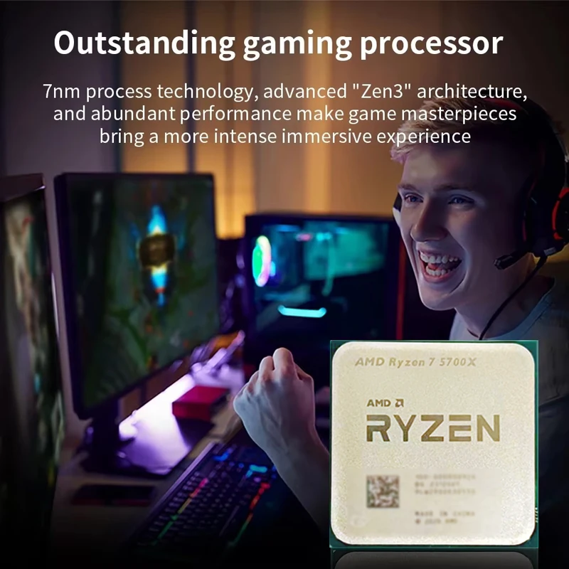 Amd Cpu Ryzen 7 - معالج AMD Ryzen 7 5700X AMD