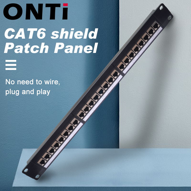 أونتي 19in 1U رف 24 ميناء CAT6 - مراجعة Server Rack Shelf وسعره