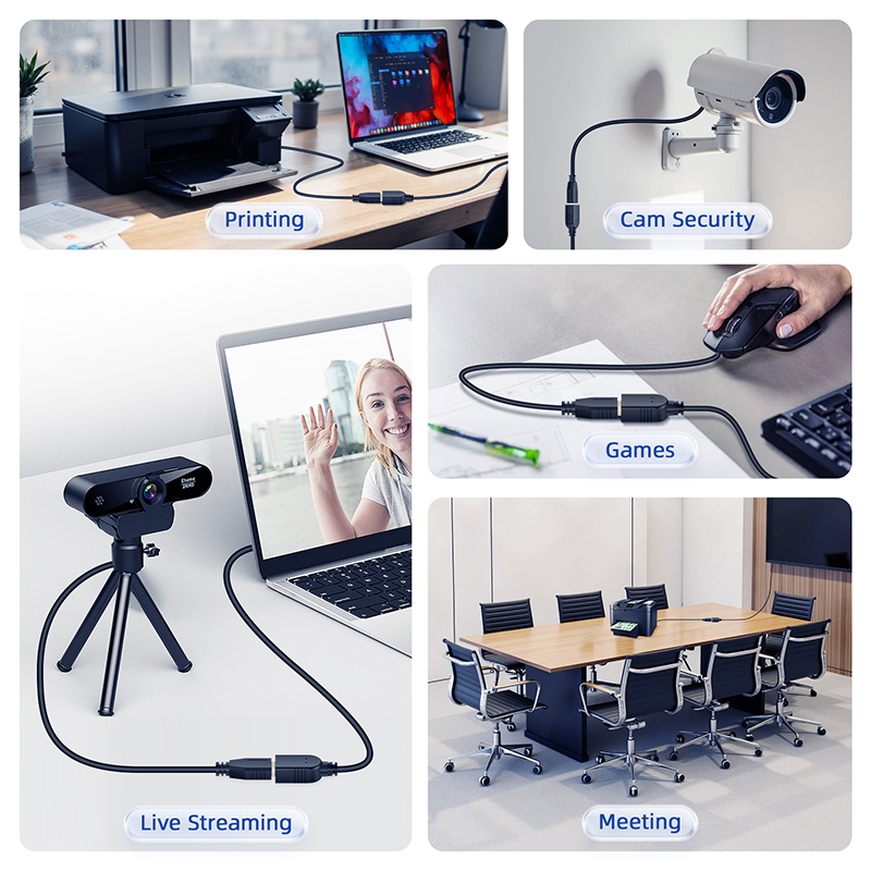 كابل تمديد نشط USB 2.0 10 متر  - مراجعة Usb Extender Active وسعره