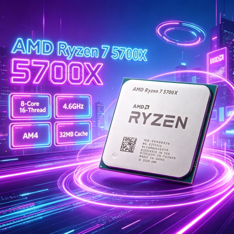 معالج AMD Ryzen 7 5700X بـ 8 ن - مراجعة Amd Cpu Ryzen 7 وسعره