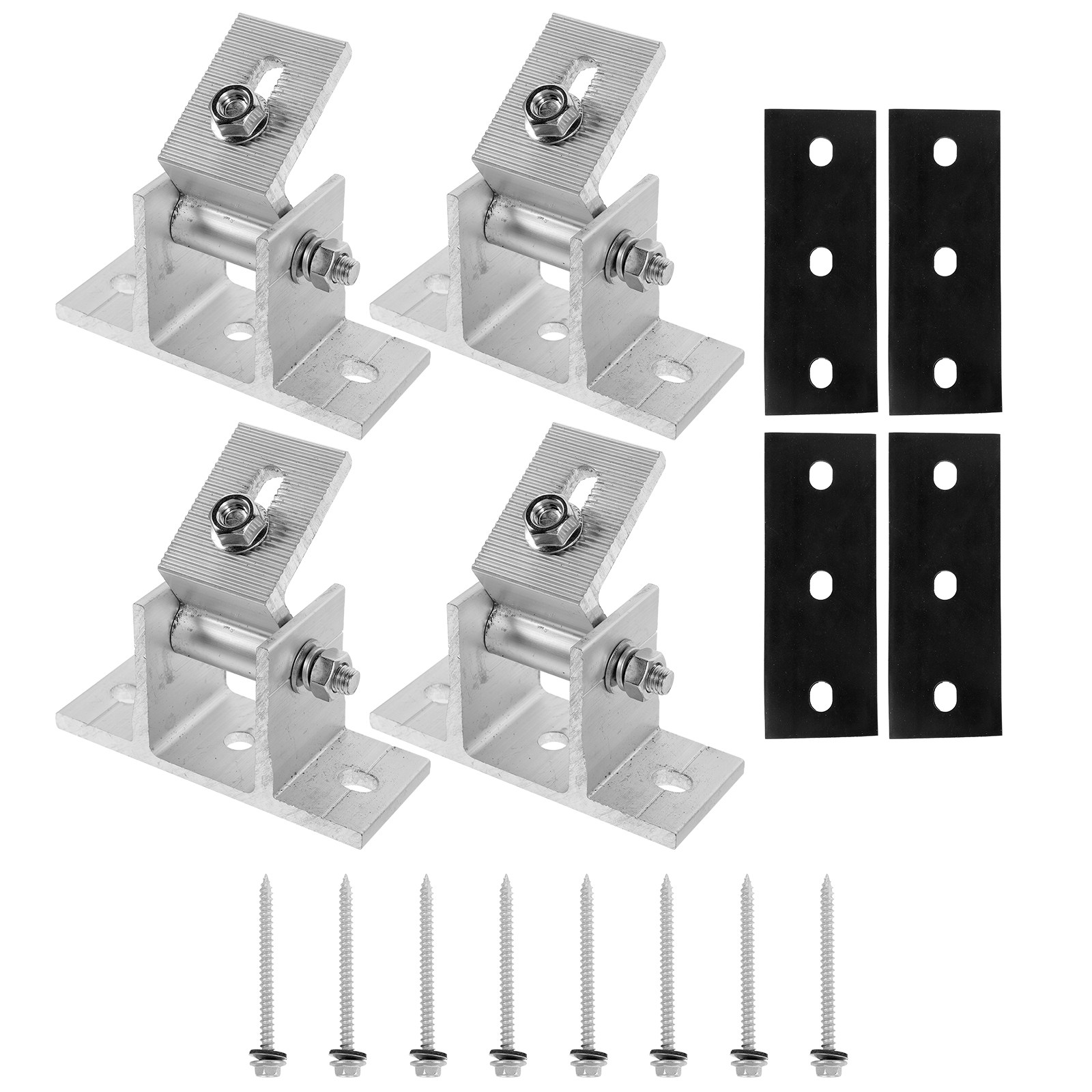 4 قطع من حوامل الألواح الشمسية - مراجعة Flat Panel Mount Tilt وسعره