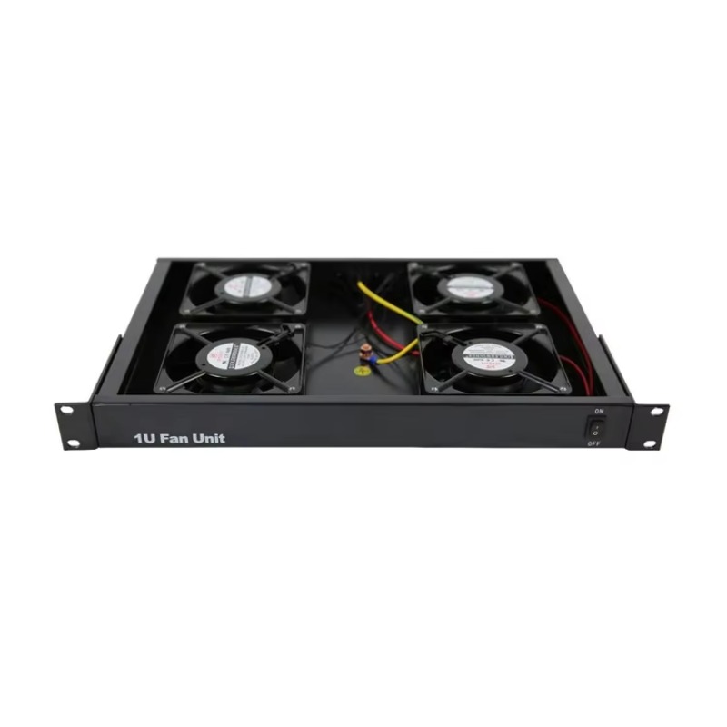 وحدة تبريد بـ 4 مراوح تناسب رف - مراجعة Server Rack Shelf وسعره