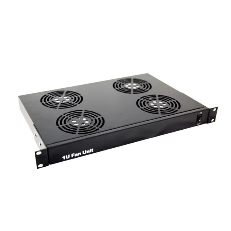 وحدة تبريد بـ 4 مراوح تناسب رف - مراجعة Server Rack Shelf وسعره