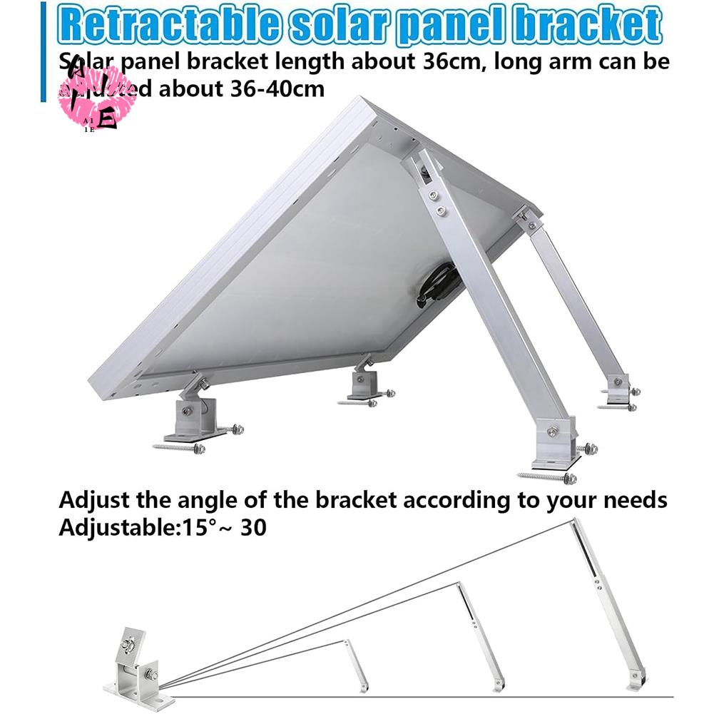 حوامل تثبيت الألواح الشمسية ال - مراجعة Flat Panel Mount Tilt وسعره