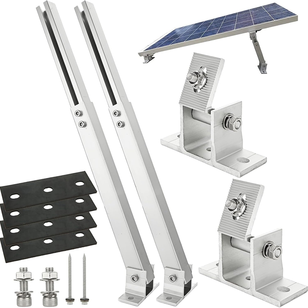 حوامل تثبيت الألواح الشمسية ال - مراجعة Flat Panel Mount Tilt وسعره