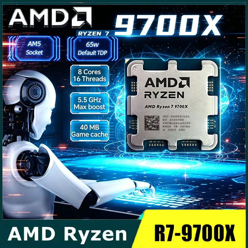 معالج AMD Ryzen 7 9700X بسرعة  - مراجعة Amd Cpu Ryzen 7 وسعره