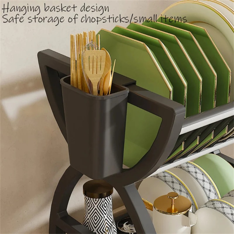رف تجفيف أطباق من طبقتين للمطب - مراجعة Server Rack Shelf وسعره