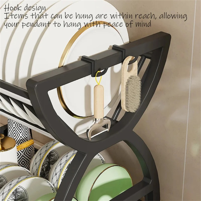 رف تجفيف أطباق من طبقتين للمطب - مراجعة Server Rack Shelf وسعره