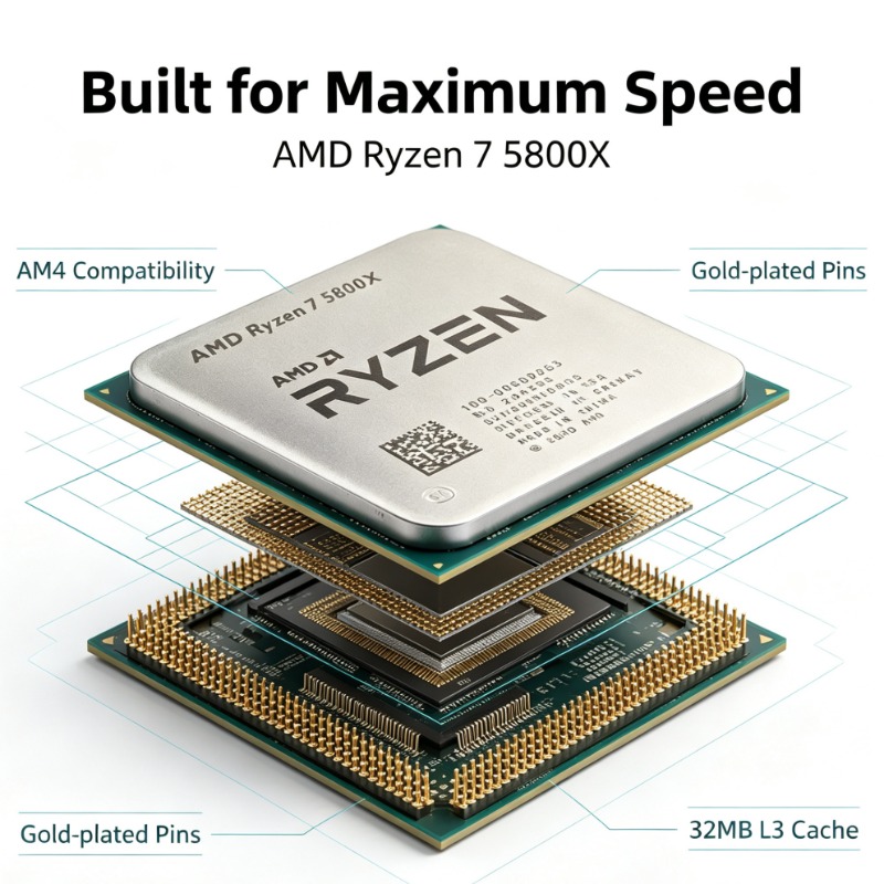 محطة عمل احترافية للتصيغ، معال - مراجعة Amd Cpu Ryzen 7 وسعره