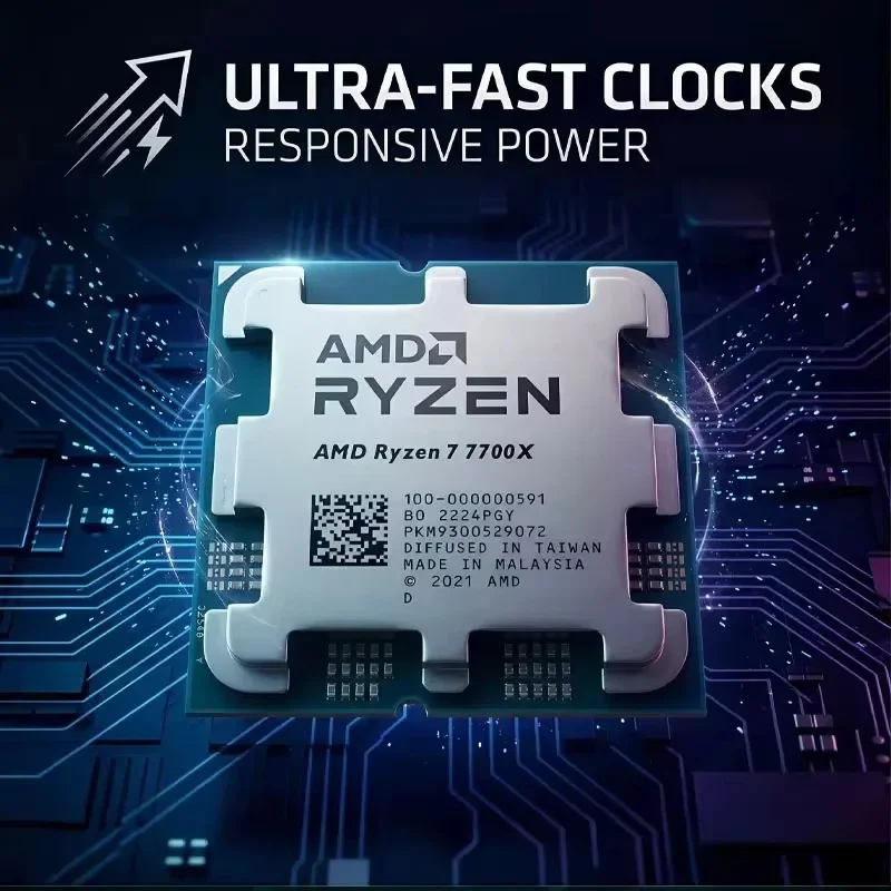 معالج AMD Ryzen 7 7700X R7 770 - مراجعة Amd Cpu Ryzen 7 وسعره