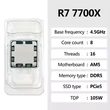 معالج AMD Ryzen 7 7700X R7 770 - مراجعة Amd Cpu Ryzen 7 وسعره