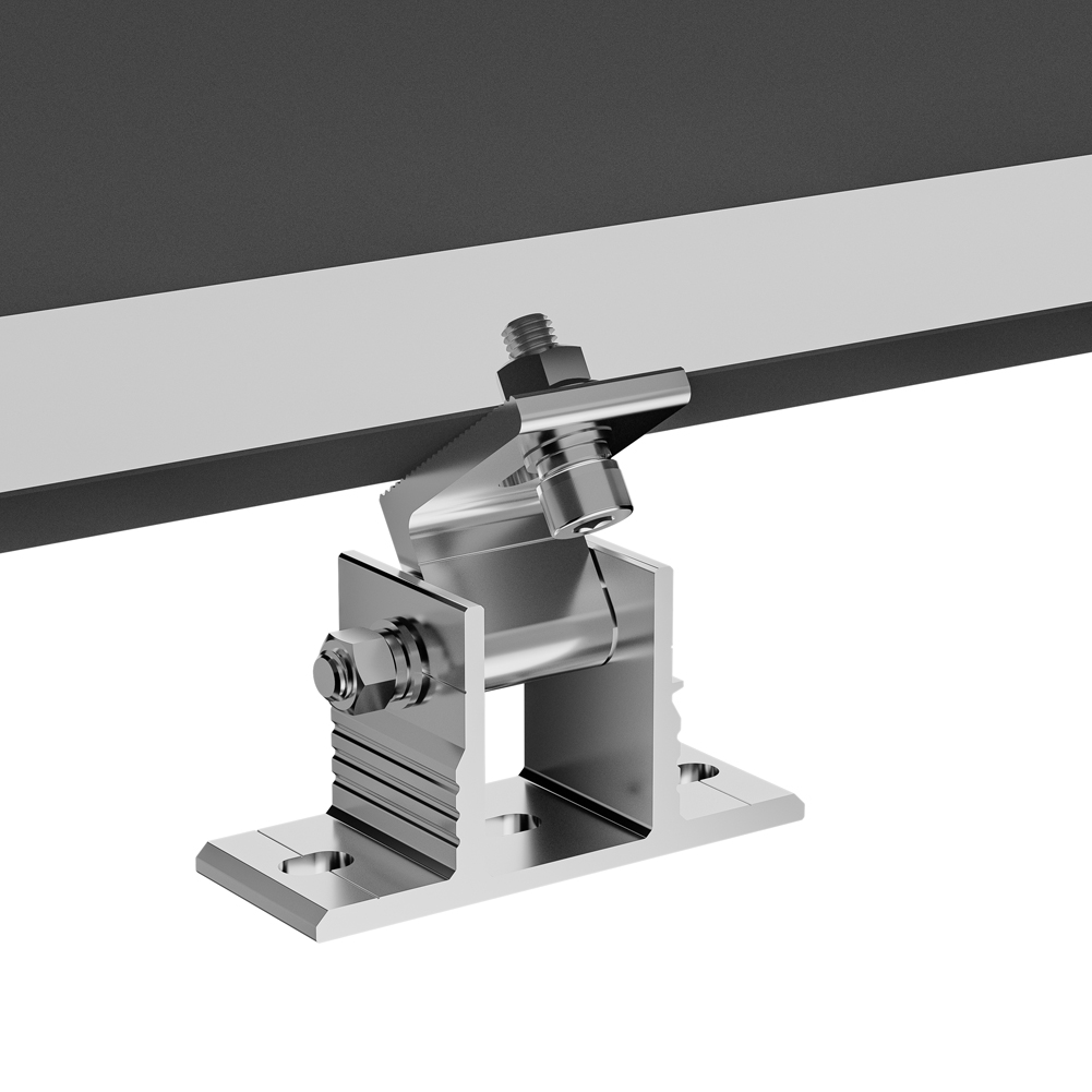 حامل قابل للتعديل للألواح الشم - مراجعة Flat Panel Mount Tilt وسعره