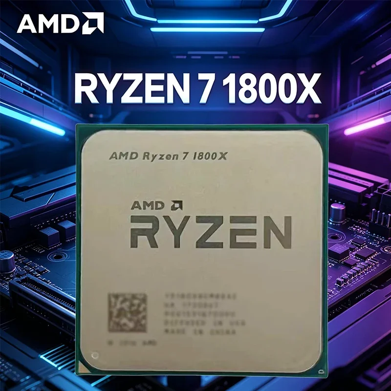 معالج AMD Ryzen 7 1800X CPU R7 - مراجعة Amd Cpu Ryzen 7 وسعره
