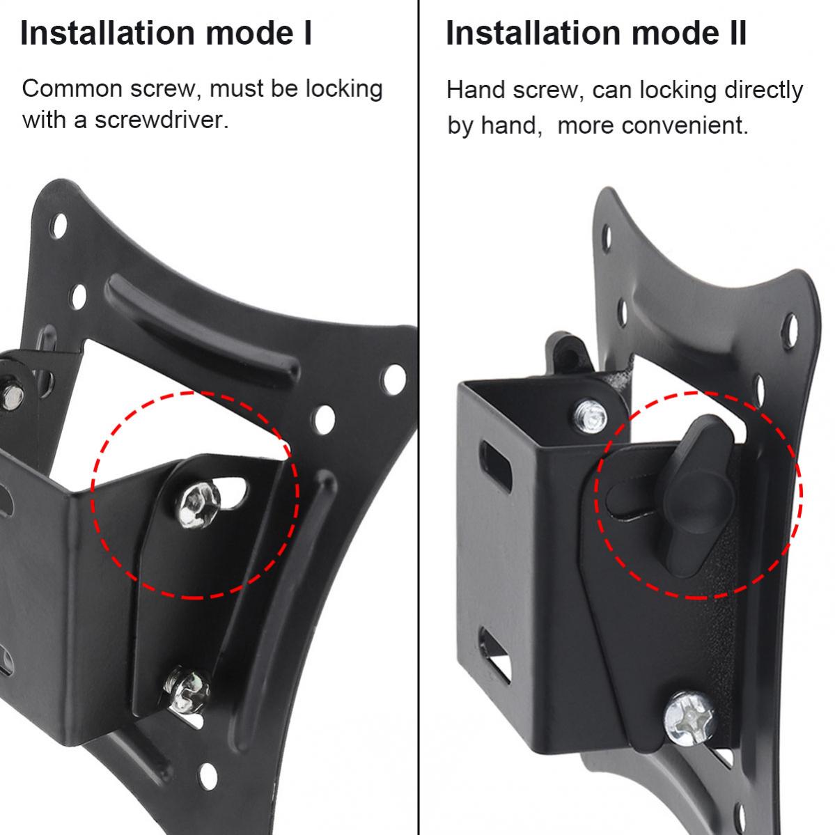 إطار تلفزيون مسطح ثابت بإمالة  - مراجعة Flat Panel Mount Tilt وسعره