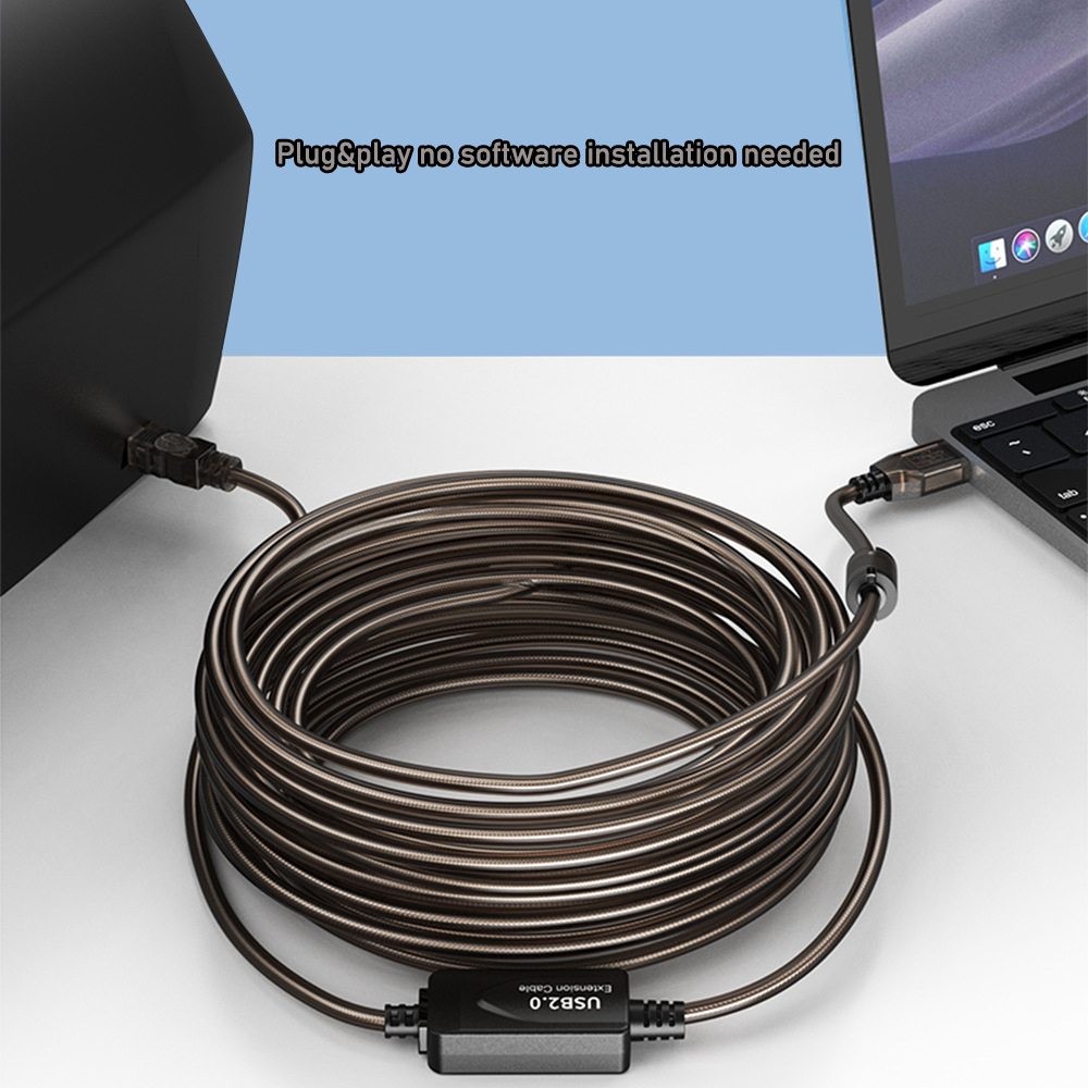 كابل USB 2.0 10 متر مع معزز كا - مراجعة Usb Extender Active وسعره