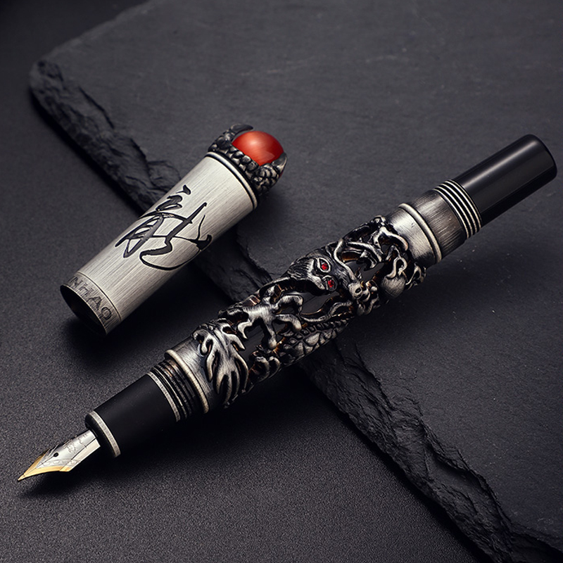 جديد Jinhao Dragon King قلم حب - مراجعة Office Tech Typing وسعره