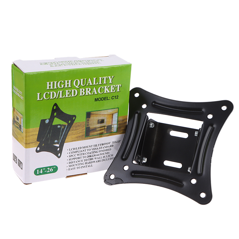 طقم حامل تلفزيون 14-27 بوصة لت - مراجعة Flat Panel Mount Tilt وسعره