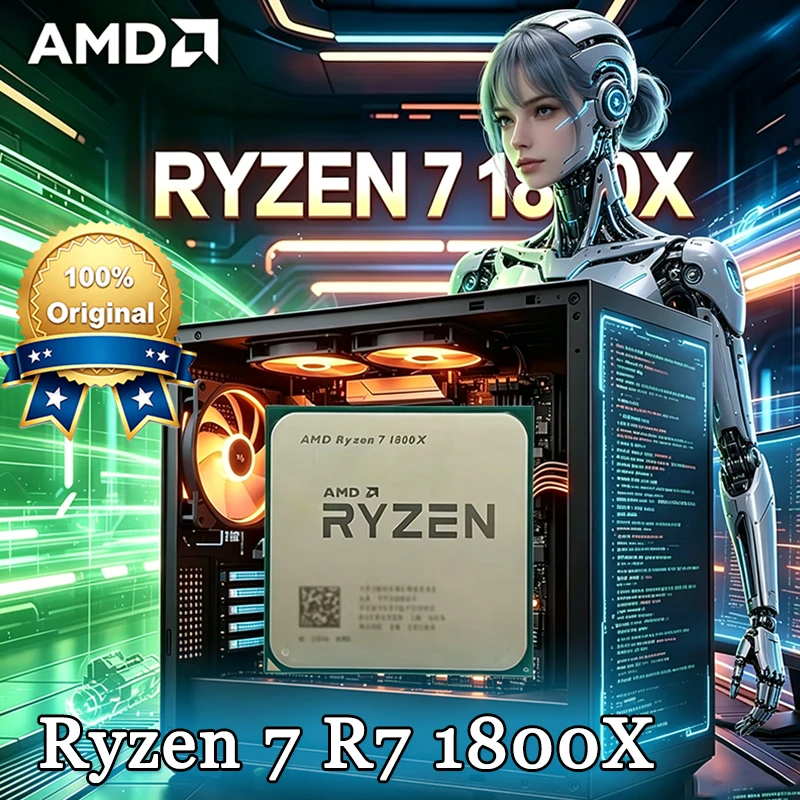 معالج AMD Ryzen 7 1800X CPU R7 - مراجعة Amd Cpu Ryzen 7 وسعره