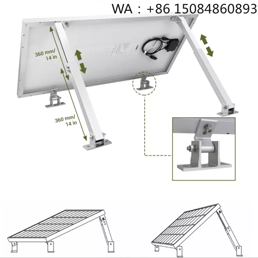 حامل مثلثي قابل للتعديل للألوا - مراجعة Flat Panel Mount Tilt وسعره