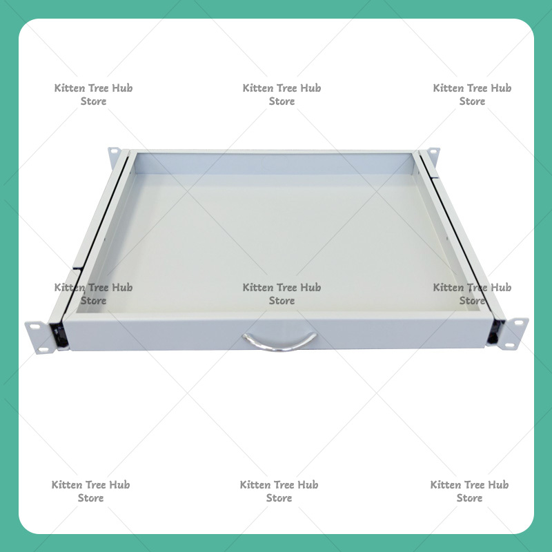 درج لوحة مفاتيح 1U لخزائن الشب - مراجعة Server Rack Shelf وسعره