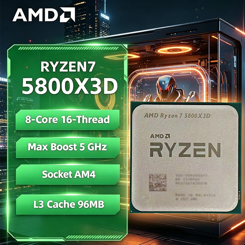 معالج ألعاب AMD Ryzen 7 5800X3 - مراجعة Amd Cpu Ryzen 7 وسعره